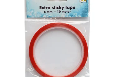 Dubbelzijdig plakband 6 mm x 10 meter Nellies Choice