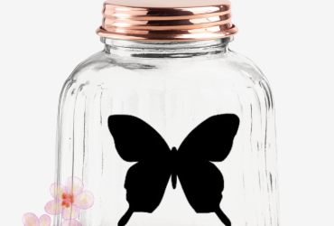 Vinyl sticker Vlinder