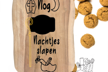 Vinyl sticker / Aftel sticker Sinterklaas 9 x 19,6 cm