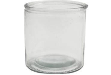Glazen cilinder potje Vuelta 10 x 10 cm