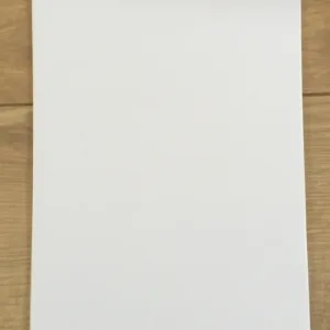 Blanco stickervellen glans wit - 10