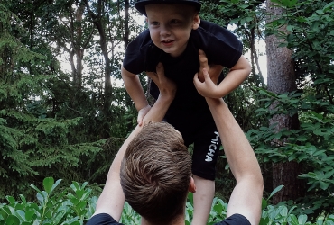 Kinder cap met opdruk