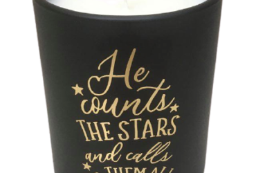 Kaars in pot met persoonlijke opdruk  naar wens