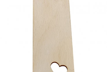 Houten boekenlegger