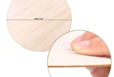 Houten cirkel 30cmØ