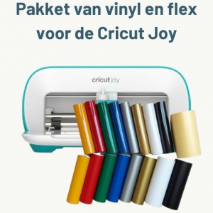 Flex en vinyl voor de Cricut Joy