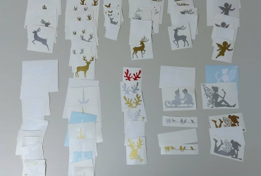 Vinyl stickers mix van 100 stuks OP=OP