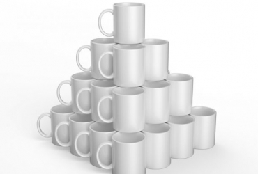 Cricut Ceramic Mug Blank White 36 stuks 440ml