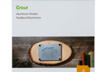 Cricut Aluminium Sheets 4x4 Inch Silver (2007461)