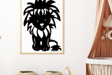 Vinyl sticker / Leeuw