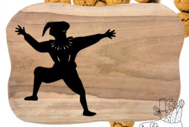Vinyl sticker / Dansende Piet