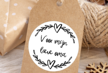 Sluitstickers " Voor mijn lieve ....."