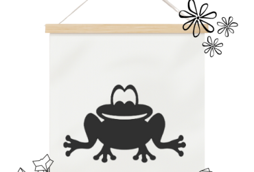 Vinyl sticker / Kikker