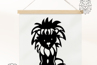 Vinyl sticker / Leeuwtje