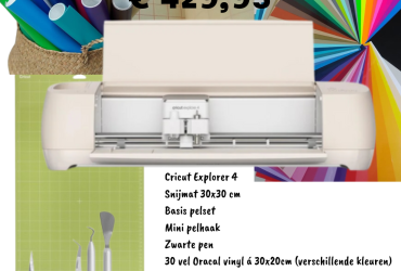 Cricut Explore 4 starterspakket