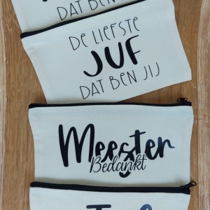 Etui voor de Juf of Meester