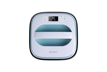 LOKLiK  Easy Heat Press Denim Blauw / 25,5 x 25,5 cm